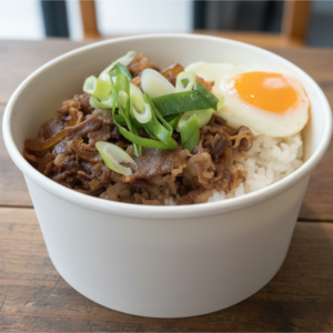 Beef Gyudon Rice Bowl